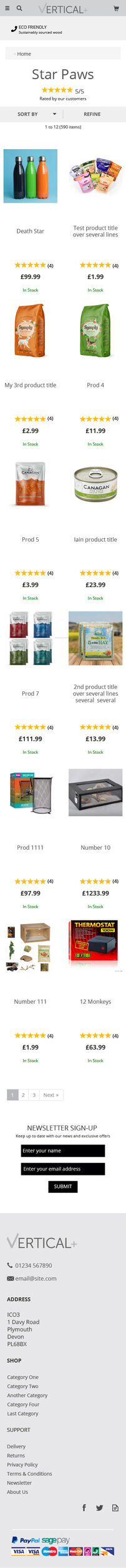 Advanced – Category Mobile