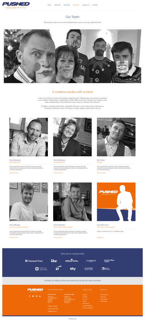 pusehd v2 – our team