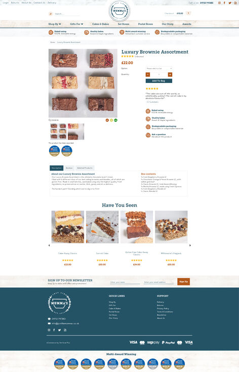 JLM – Product Page Desktop