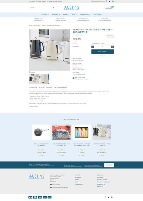 Product Page Mobile-austins