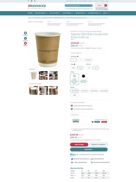 v2 – ad – customise page copy