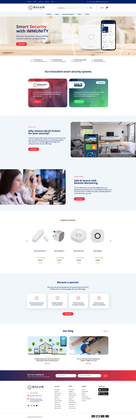 SP – Homepage Desktop