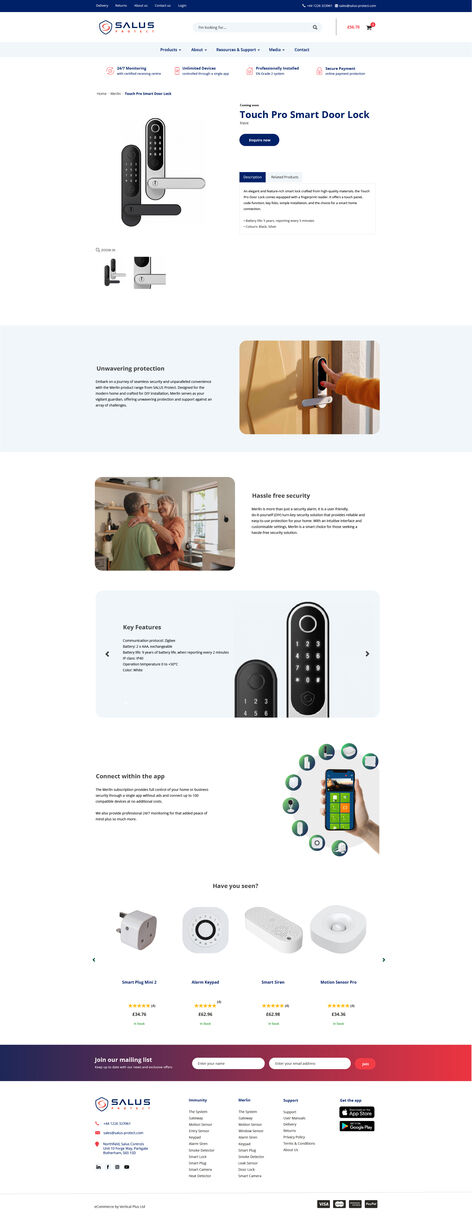 SP – Product Page Brochure Desktop