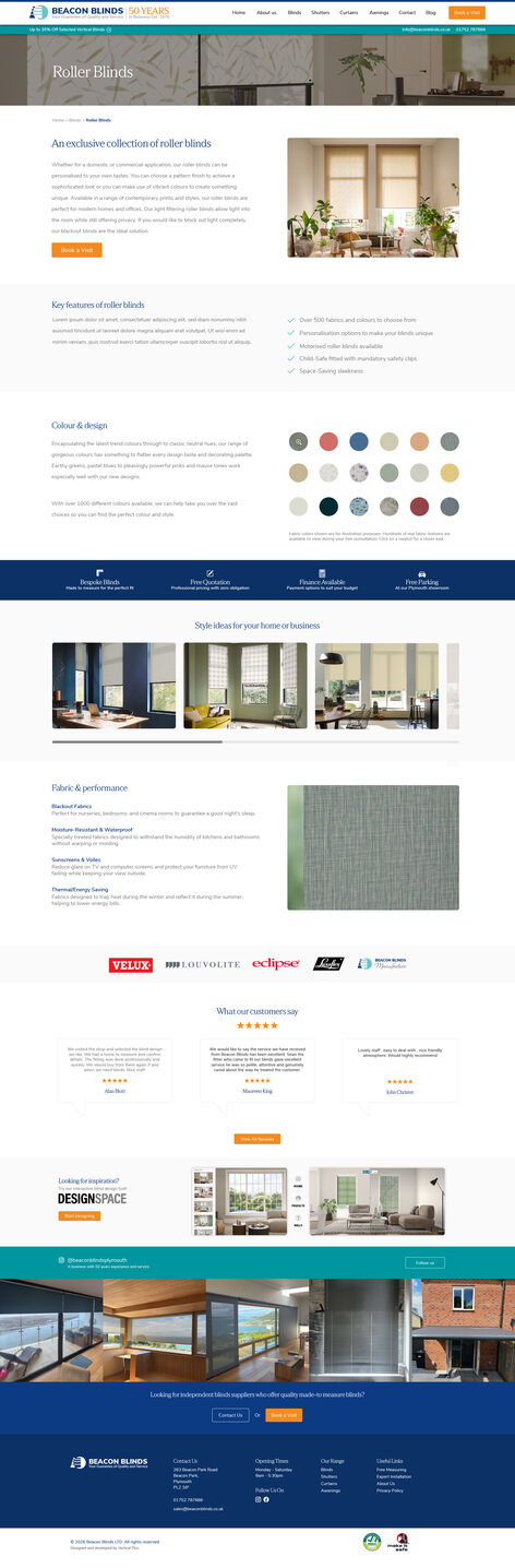 roller blinds